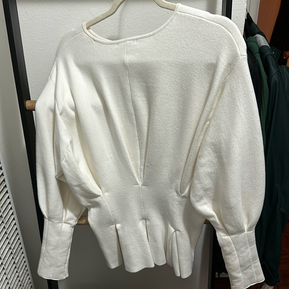 White sweater